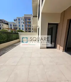 READY TO MOVE 1BHK - UNFURNISHED- POOL VIEW WITH BIG TERRACE