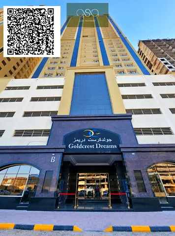 Two bed room furnished available for rent brand new building gold crest tower B with parking
