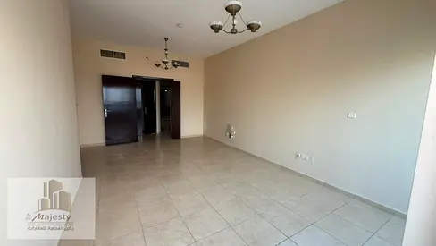Apartment for rent in the Al Khan area, featuring two bedrooms and a living room. Includes two bedr