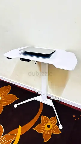 Home Center Adjustable Mobile Laptop/Computer Table / Bedside Work Table  for Sale