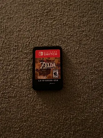 Zelda the breath of the wild nintendo switch game