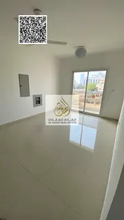 Brand-new apartment (first occupancy) featuring a bedroom and a living room with built-in wardrobes,