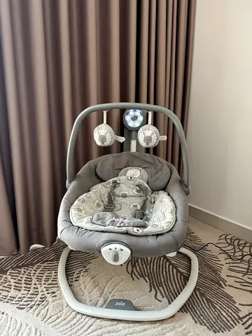 Joie baby rocker/swing in grey - gently used