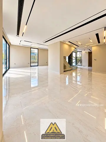 Luxury Villa for Sale in Al Zorah, Ajman | 4 Master Bedrooms, Private Pool and Landscaped Garden