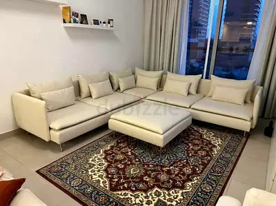 Without footstool IKEA Sodhremn Corner sofa beige
