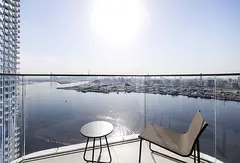 Canal & Burj Khalifa Skyline View | Corner | Furnished