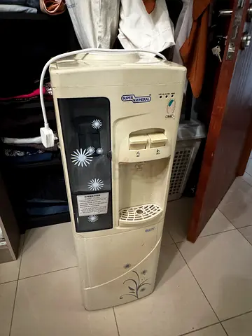 Used Water Dispenser / Cooler - Floor Standing, Beige