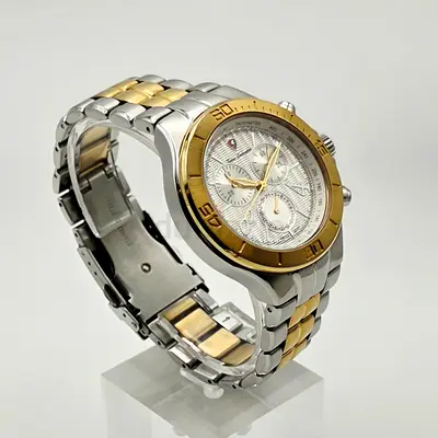 Tanino Lamborghini Two-tone Men's Chronograph Watch — Stainless Steel & Gold Tone