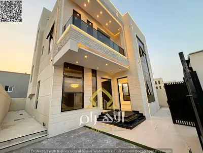 تملك فيلا 5 غرف بالحليو 2 – عجمان زاوية سكة | مقابل أزهى طابقين وروف بدفعة مقدمة 10% فقط وبسعر شامل رسوم التسجيل