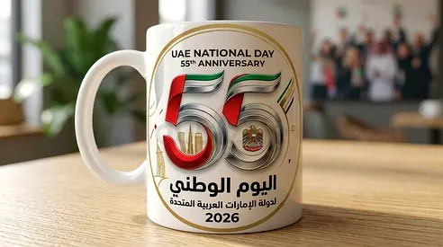 UAE National Day 55th Anniversary Commemorative Mug (2026)