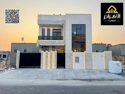 تملك فيلا 5 غرف بالحليو 2 – عجمان زاوية سكة | مقابل أزهى طابقين وروف بدفعة مقدمة 10% فقط وبسعر شامل رسوم التسجيل