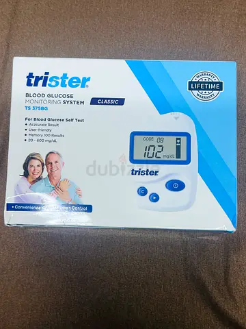 Brand New Trister Blood Glucose Monitoring System TS 375BG - Sealed Box