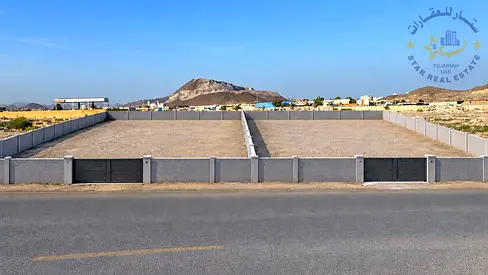 للبيع ورشة في الحيل الصناعية – الفجيرة بمساحة 6,000 م²