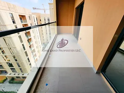 شقة جديدة تمامًا مع مسبح وموقف سيارات وصالة رياضية، غرفة نوم واحدة وشرفة، في منطقة الممشى بالشارقة.