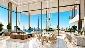 ICONIC WATERFRONT HOME | BURJ KHALIFA VIEW