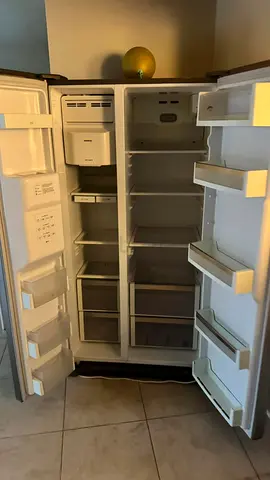 Used Side-by-Side Refrigerator / Freezer - Good Working Condition