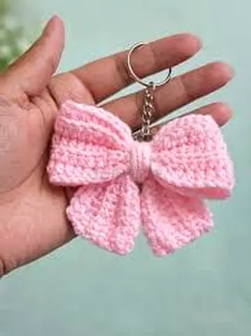 Handmade keyring by crochet