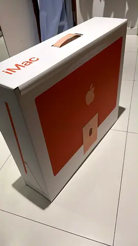 Apple iMac 24-inch M4 (Sealed Box) - Orange with 2 years care plus