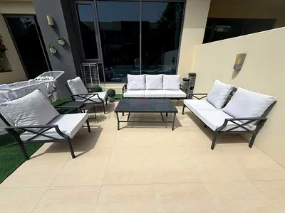 Outdoor 7-Seater Garden Lounge Set from Danube Home - Good Condition