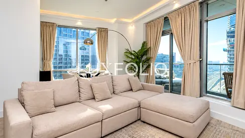 Burj Views | Recently Renovated | Fully Furnished