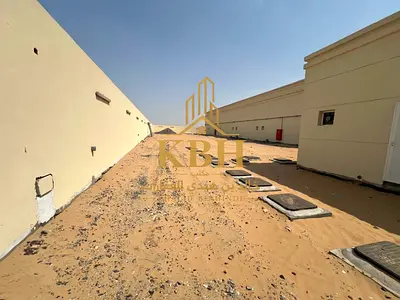 Fenced Yard with Interlock for Rent in Al Sajaa Industrial Area, Sharjah | 13,000 Sq. Ft. | 25 kW | Main Road Location