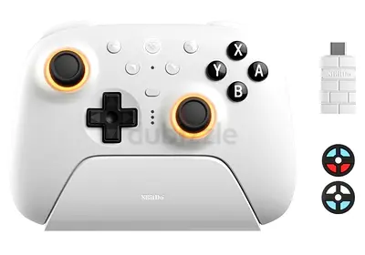 8BitDo Ultimate 2 Wireless Controller – TMR Joysticks, Charging Dock, PC & Switch