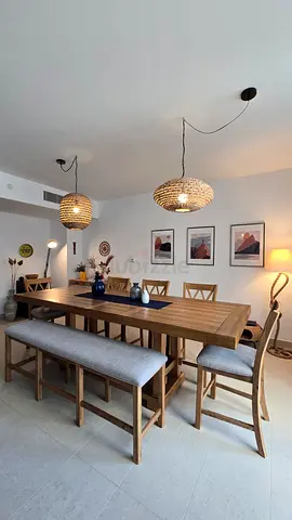 🔥 Ashley Dining Table + 5 Chairs + Bench - Complete Set, Excellent Condition 🔥