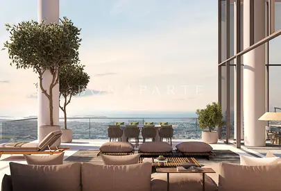 High Floor | Stunning Sea, Burj Khalifa and Burj Al Arab Views | Private Terrace