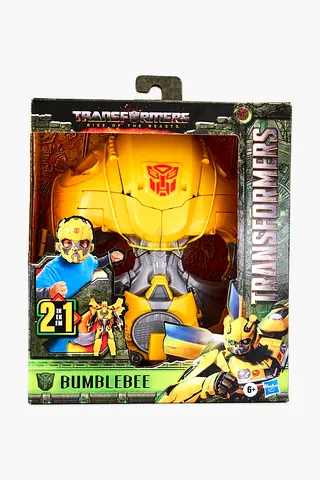 (MEGA SALE, 70% OFF FOR AED 75) Transformers: Rise of the Beasts Bumblebee 2-in-1 Converting Mask