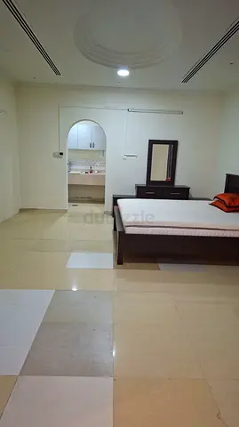 Furnished Family Room 1BR AED-6000/- Available Al Barsha South Second