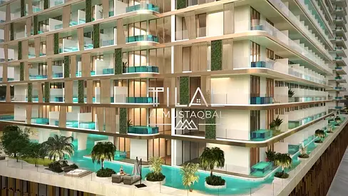 Semi-Furnished 1BR for Sale in Peace Lagoon 2 | Off-Plan