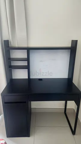 IKEA Used Black Desk 105 x 50 cm
