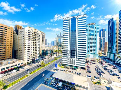 AC Free _ Open View _ Prime Location _ Easy Exit For Dubai_ Built-In-Wardrobe