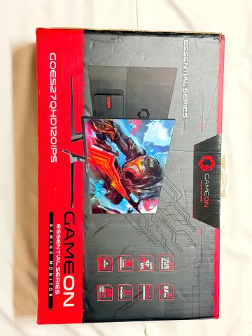 GAMEON 27 Inch Gaming Monitor 2K QHD 120Hz IPS - Perfect for PS5 & PC