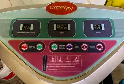 CrazyFit Whole Body Vibration Plate Machine - Good Working Condition urgent sale can bargain