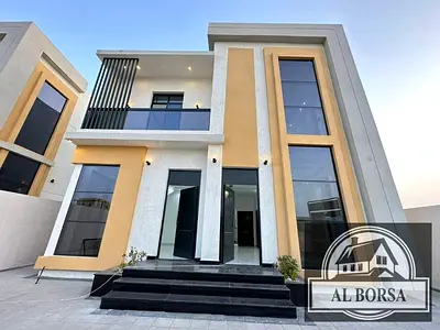 🏠 Villa for rent in Al Zahia, Ajman – 3 master bedrooms, a majlis, a living room, and a maid’s room. First occupancy.