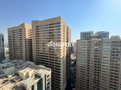 شقة واسعة بـ بلكونة وإطلالة مفتوحة | 30 يوم مجاناً | مسبح وجيم | صيانة مجانية | قريب جداً من دبي