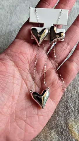 Heart Set 18k WhiteGold