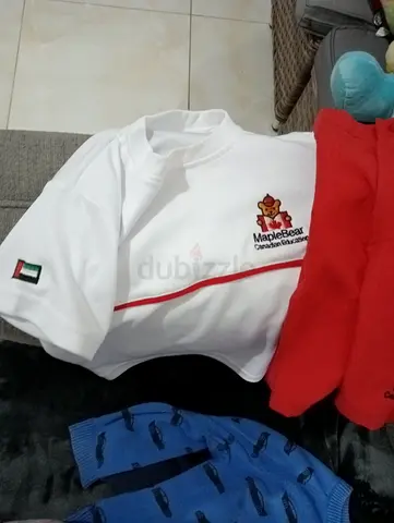 Maple Bear School Uniform Top (White) - Size Small, Good Condition