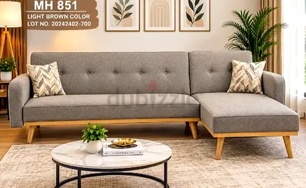 Brand New Luxury L shape Sofa Bed Available