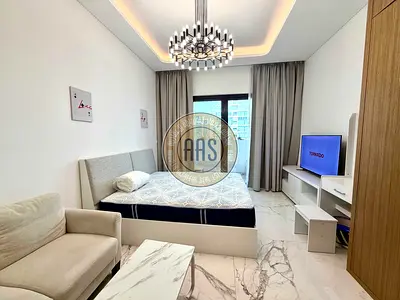 Ready to move fully furnished studio apartment only 49k 6 to 12 Cheques