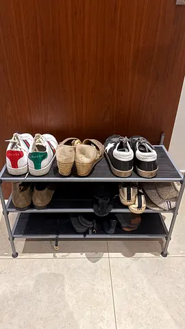 Shoe rack - 3 tier
