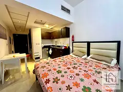 Modern Studio Rented | Prime JVC Location | Ideal Investment