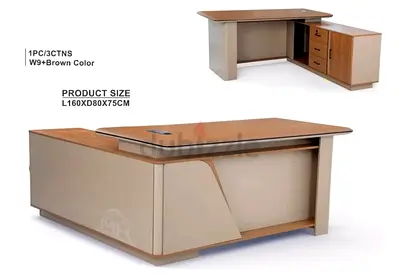 Brand new L shape Wooden Office Manager Table Available 160 cm