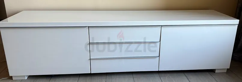 A TV console for sale
