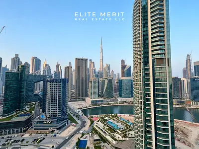 Brand New | Burj Khalifa, Canal & City View | Middle Floor | Vacant