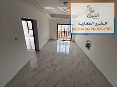 Master bedroom, 2 bathrooms, central air conditioning, balcony; located directly opposite Ajman Acad