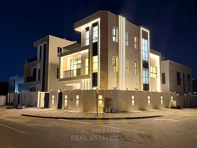 فرصة مميزة | فيلا 5 غرف مع مسبح ورووف للبيع في الباهية | 2.2 مليون  🏡 فيلا للبيع في الباهية – عجمان مع مسبح ورووف