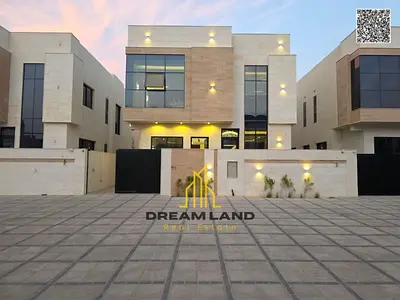 Villa for sale with an installment plan—registration and ownership fees included—featuring a large setback area and situated opposite all amenities.