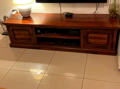 Marina solid wood TV table -TV unit - Entertainment center- TV cabinet